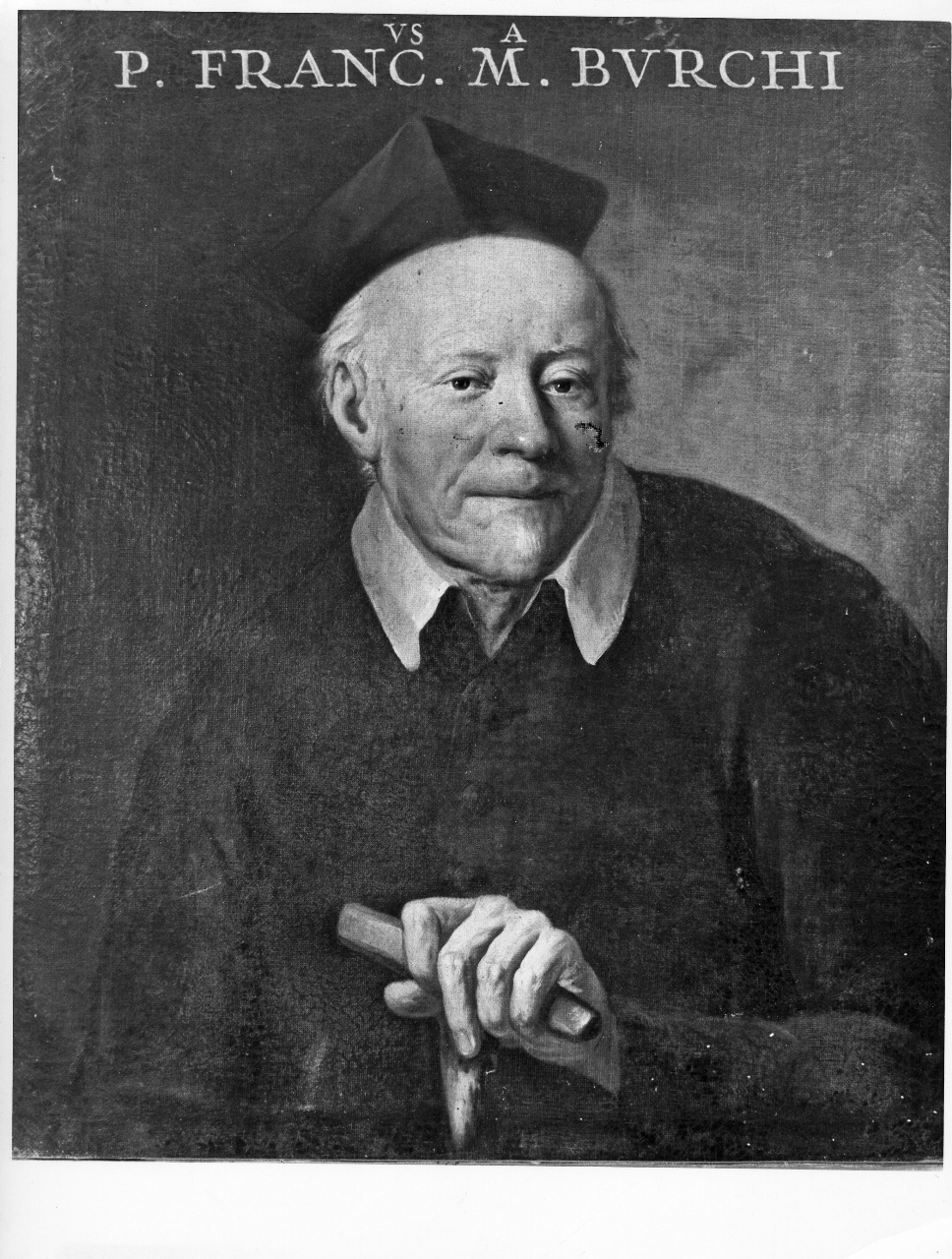 ritratto del padre filippino Francesco Maria Burchi (dipinto) - ambito fiorentino (fine/inizio secc. XVII/ XVIII)