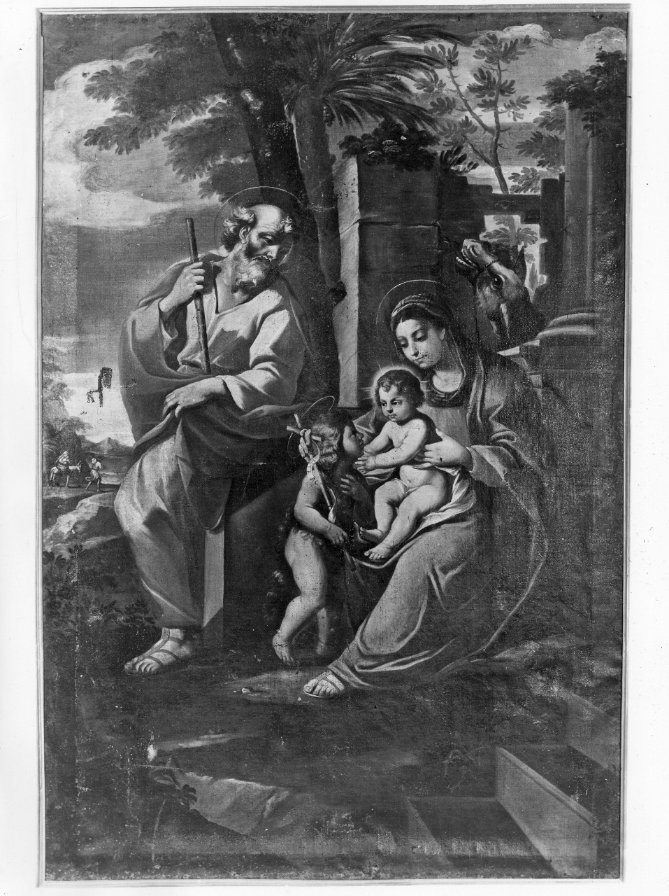 Sacra Famiglia (dipinto) - ambito fiorentino (sec. XVII)