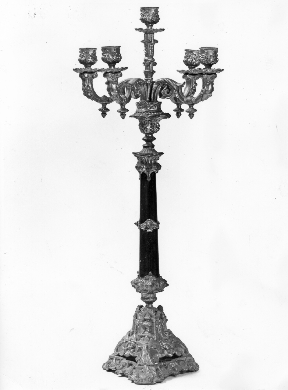 candeliere, serie - bottega toscana (sec. XIX)