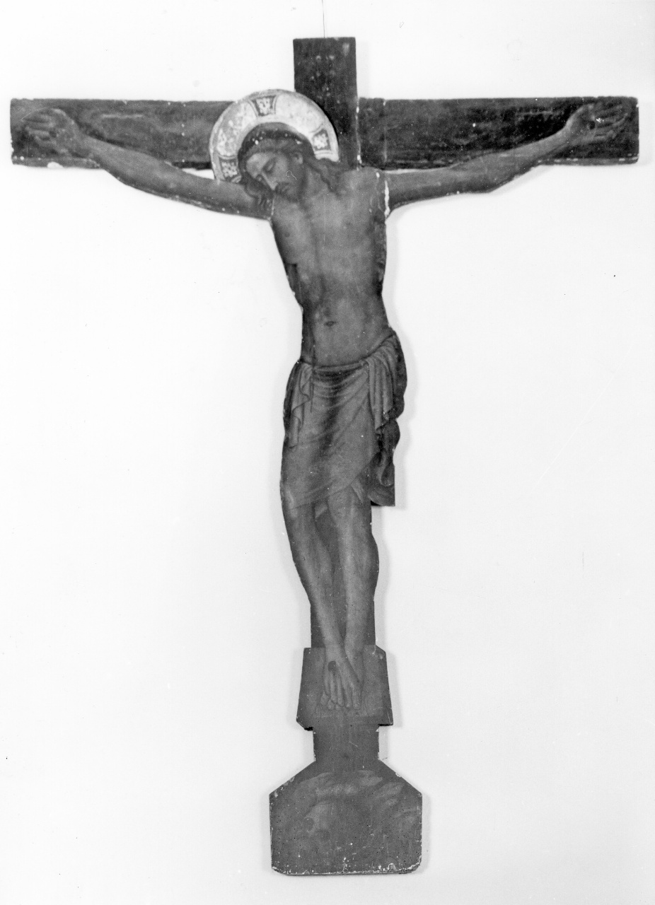 Cristo crocifisso (croce dipinta) di Lorenzo Monaco (sec. XV)