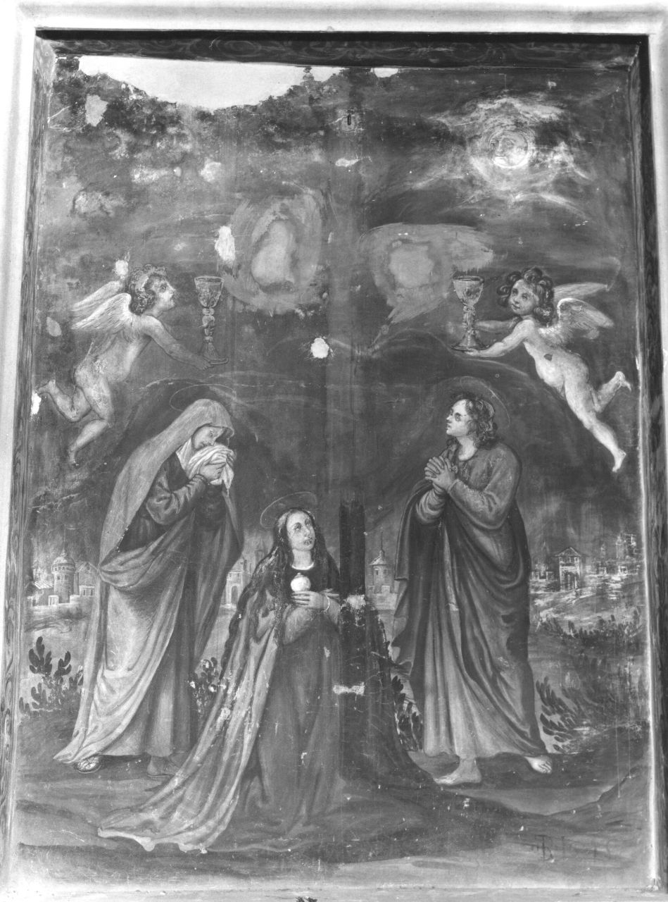 I due Dolenti e la Maddalena (dipinto) - ambito toscano (sec. XVII)