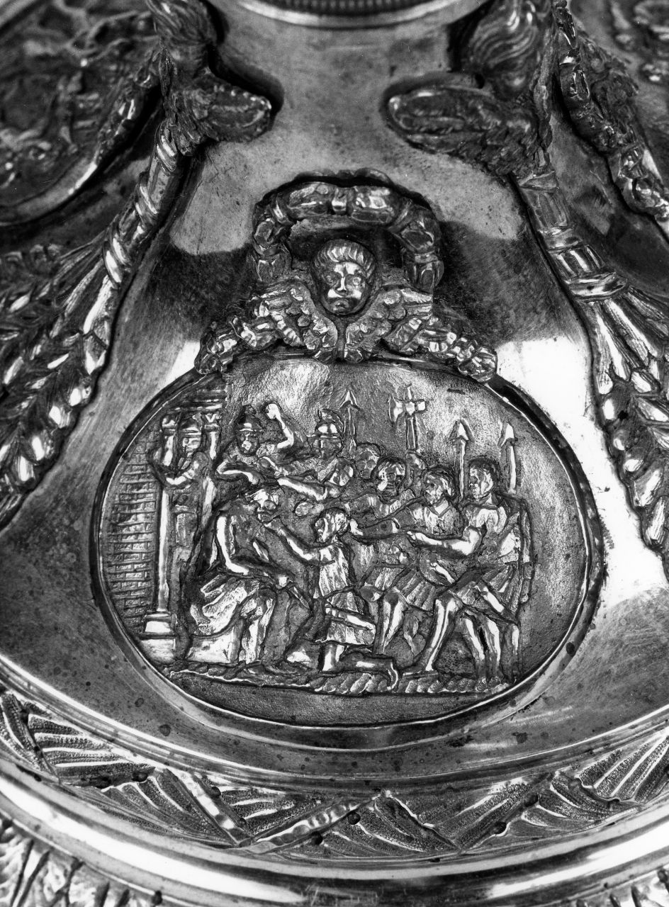 flagellazione di Cristo (calice) - bottega fiorentina (sec. XIX)