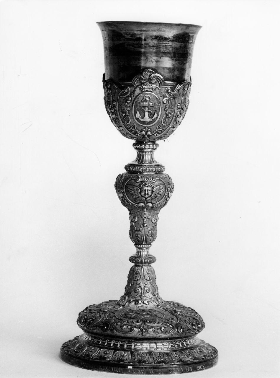 calice - bottega fiorentina (sec. XX)