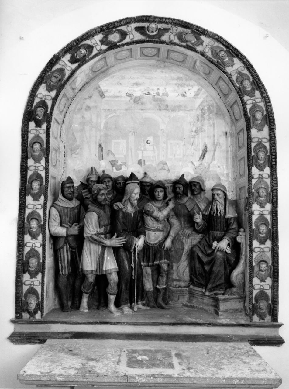 cherubini e serafini (mostra di nicchia) di Della Robbia Giovanni (cerchia) (sec. XVI)