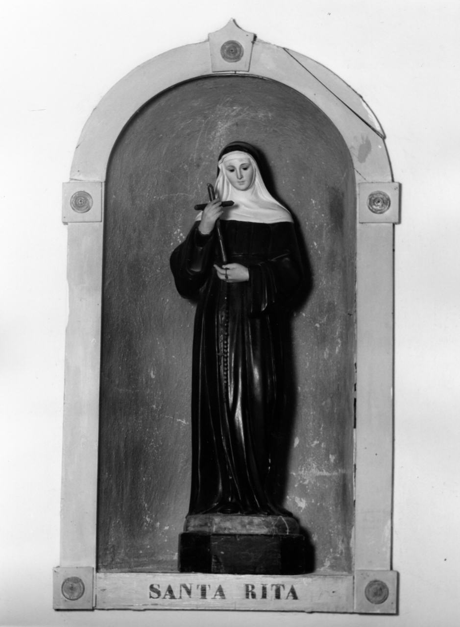 Santa Rita (statua) - produzione toscana (primo quarto sec. XX)