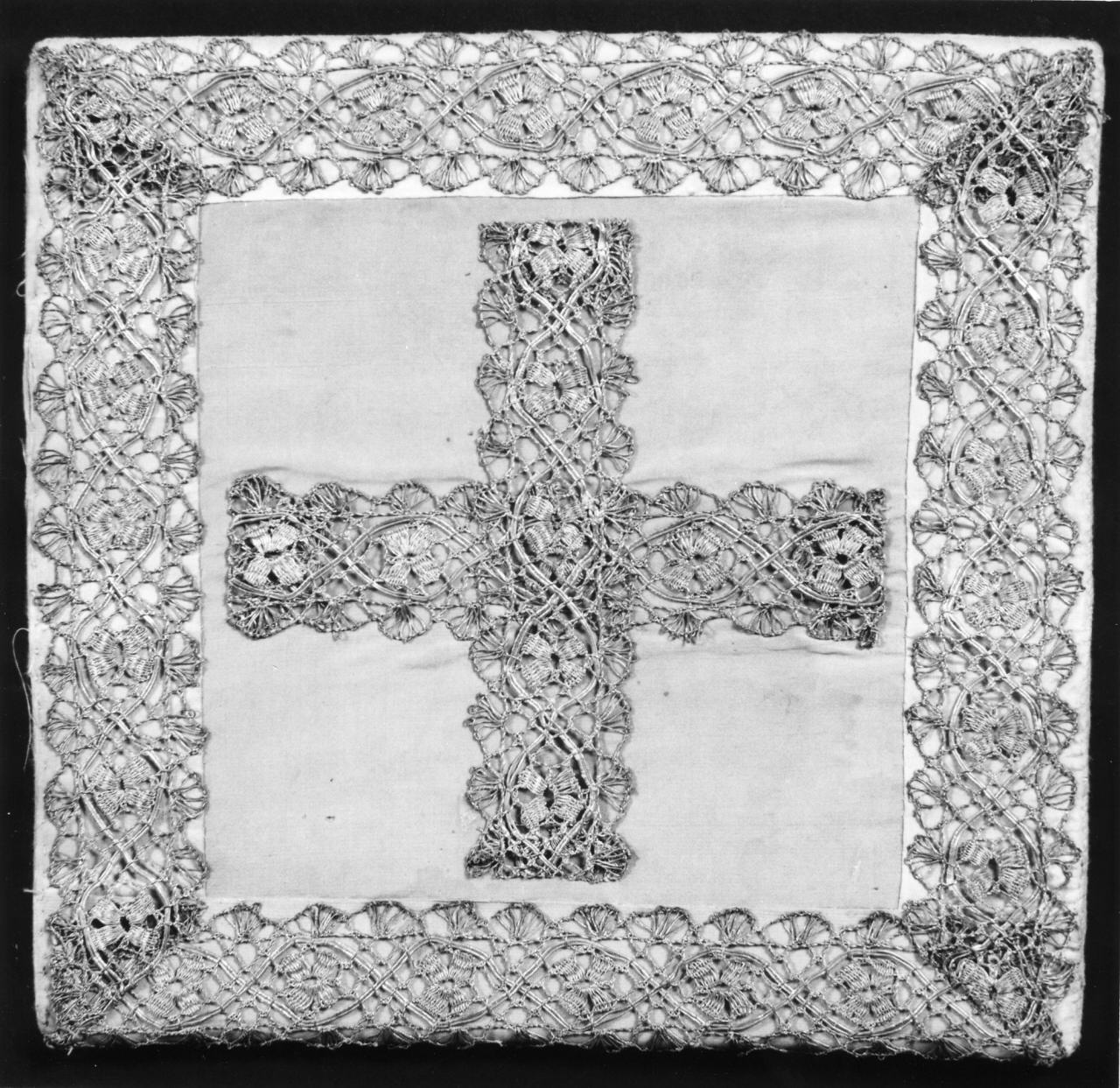 borsa del corporale - manifattura italiana (prima metà sec. XIX)