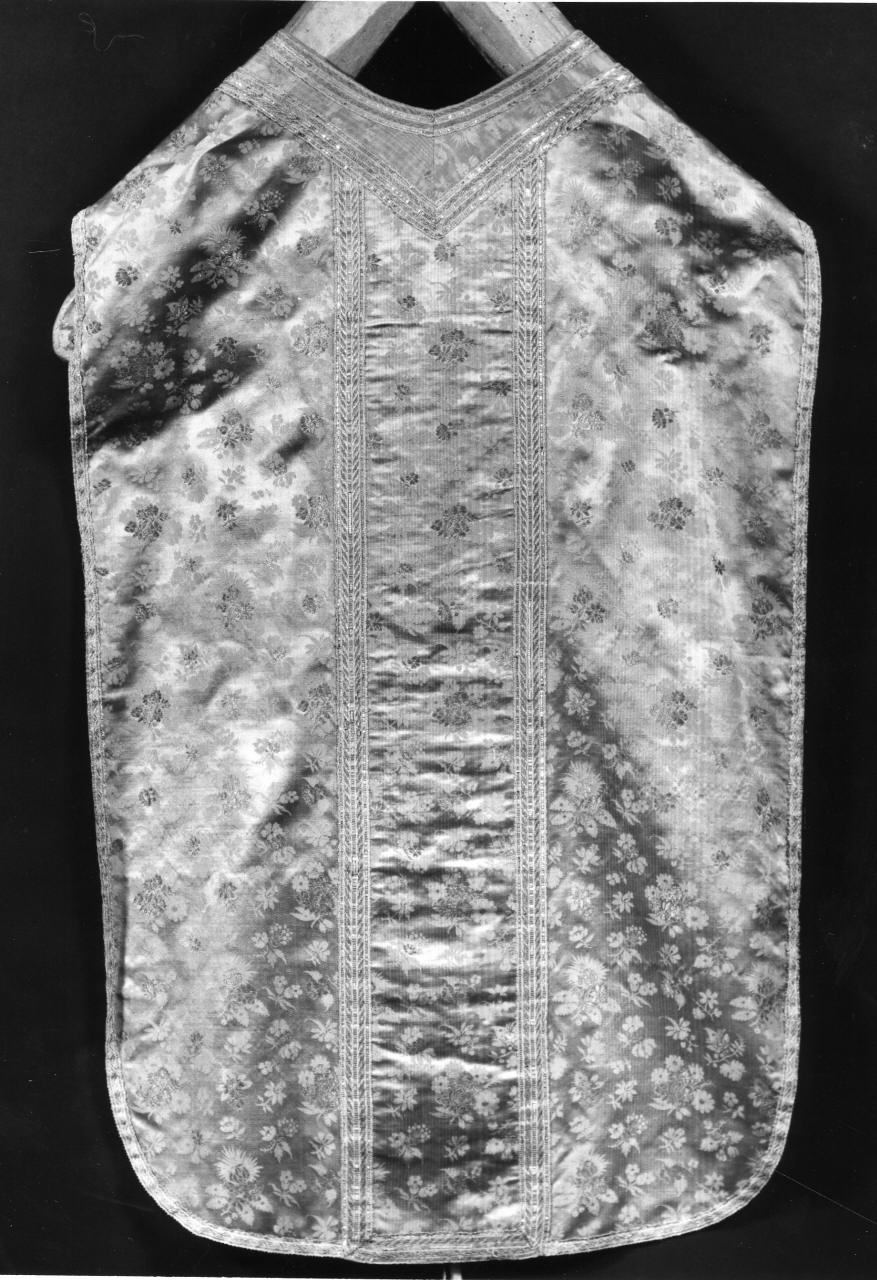 paramento liturgico - manifattura italiana (seconda metà sec. XVIII)