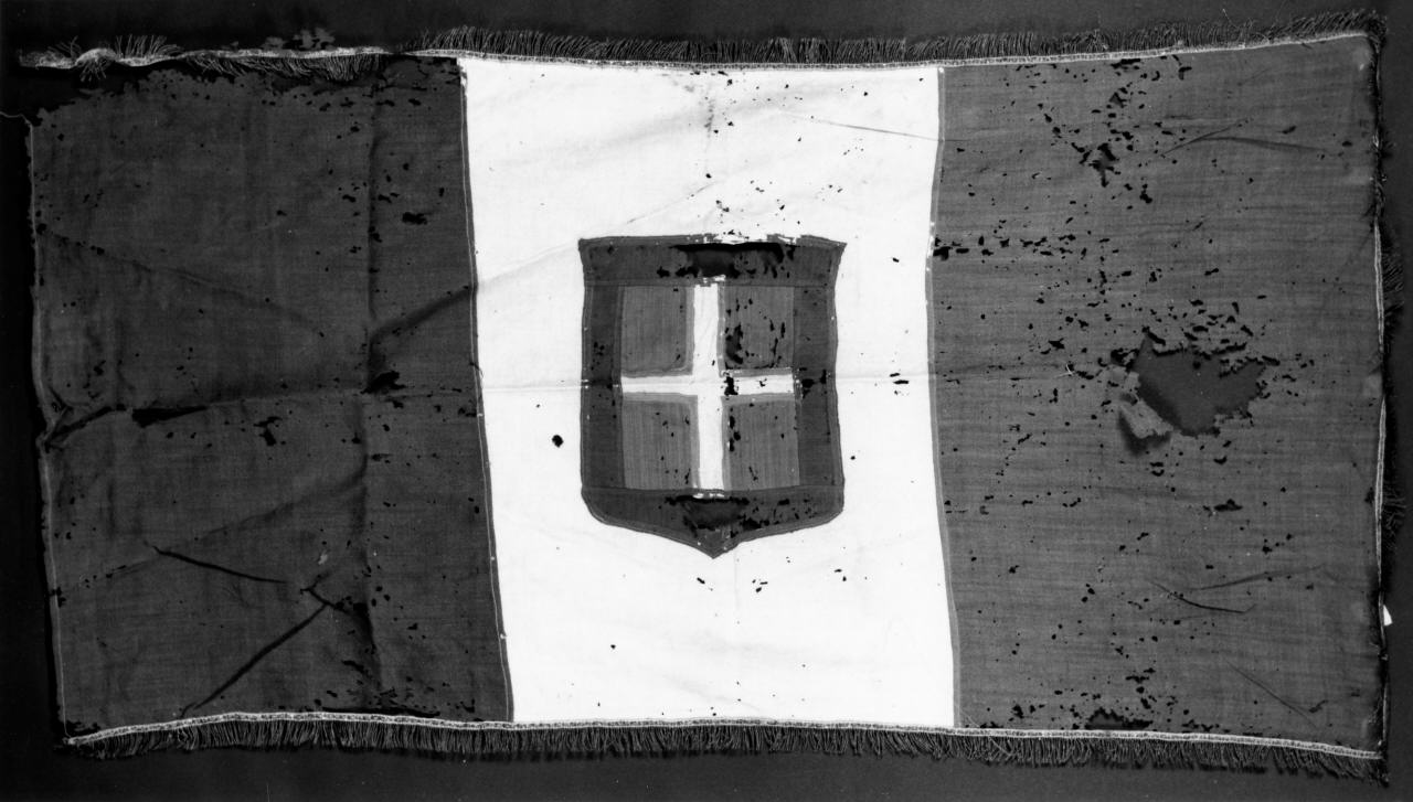 bandiera - manifattura italiana (seconda metà sec. XIX)