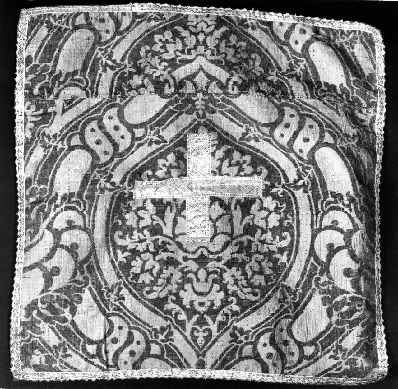 velo di calice, elemento d'insieme - manifattura italiana (seconda metà sec. XVI)