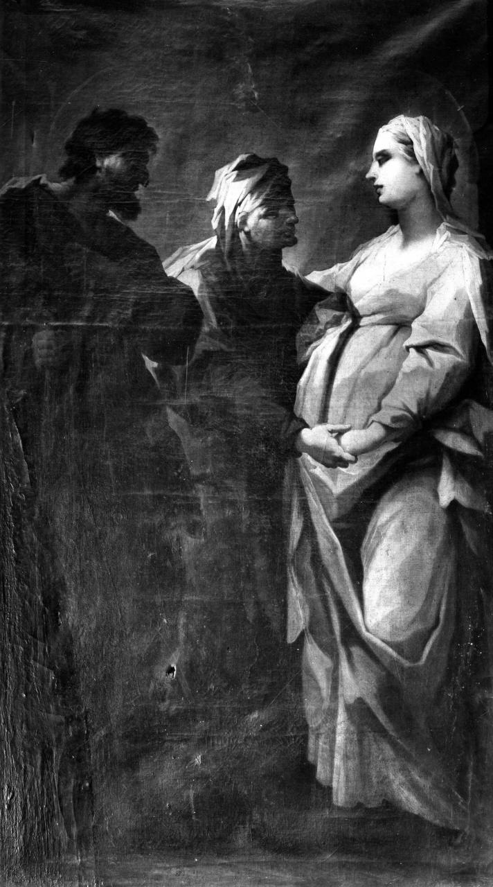 visitazione (dipinto) di Sagrestani Giovanni Camillo (sec. XVIII)