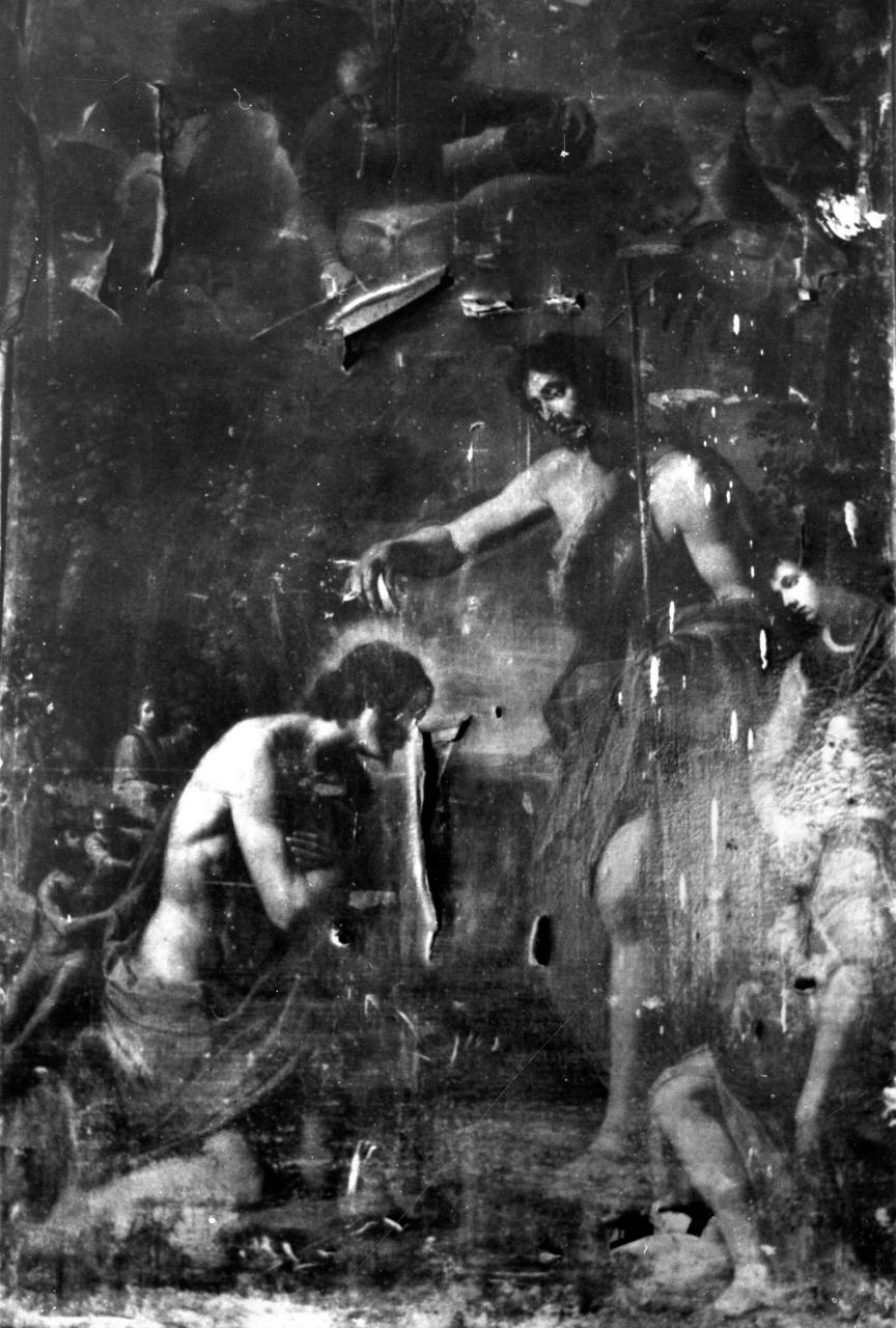 battesimo di Cristo (dipinto) di Tarchiani Filippo (secondo quarto sec. XVII)