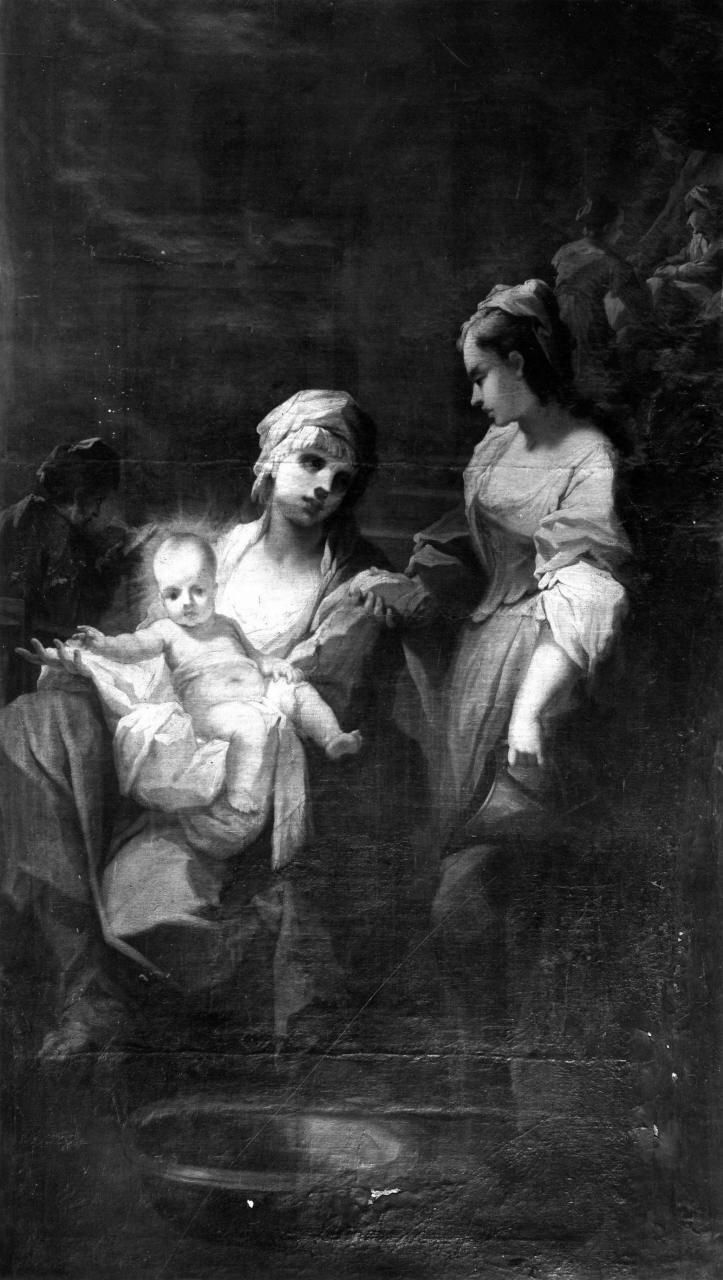 nascita di Maria Vergine (dipinto) di Sagrestani Giovanni Camillo (sec. XVIII)
