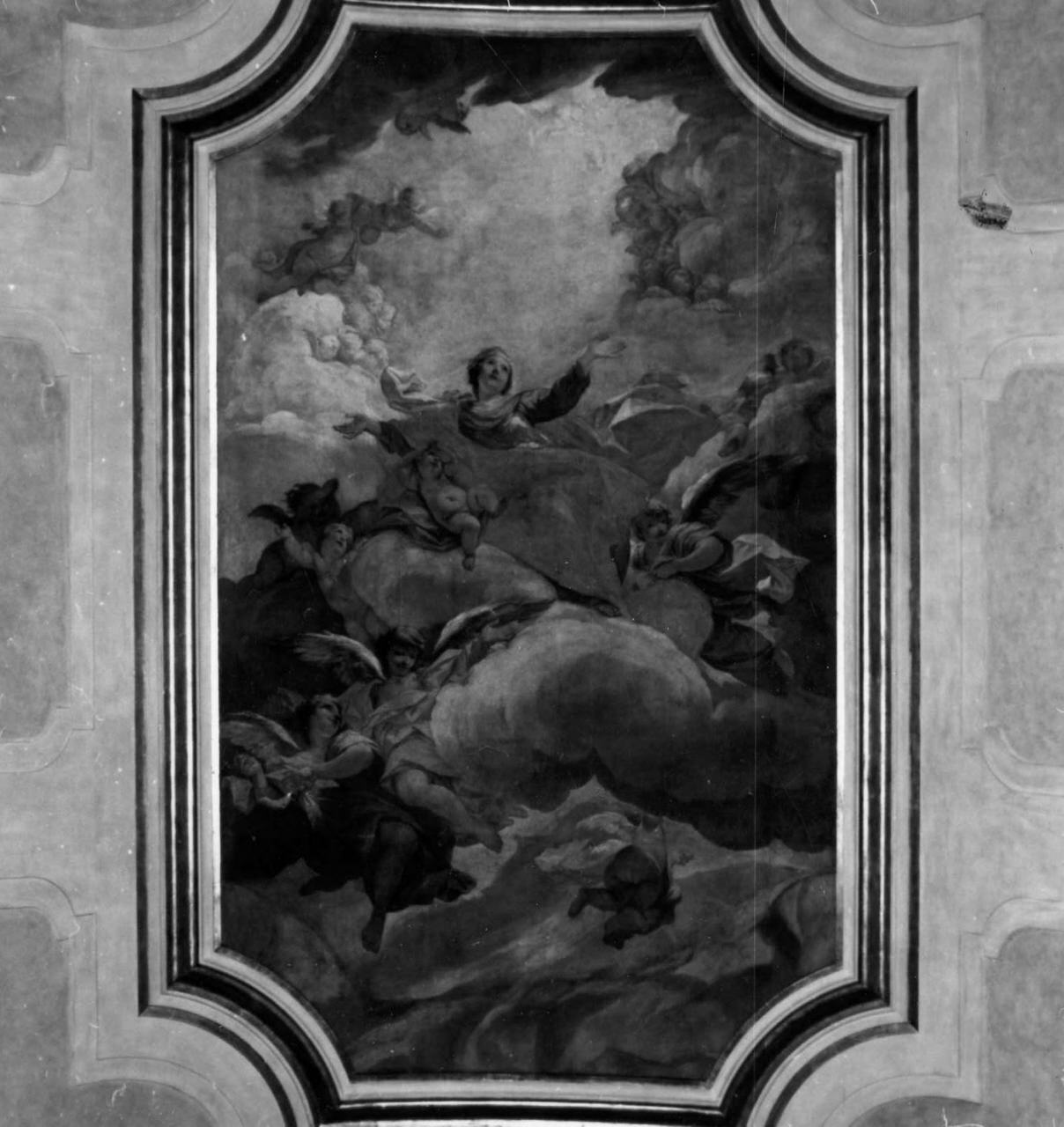 assunzione della Madonna (dipinto) di Del Moro Lorenzo (sec. XVIII)