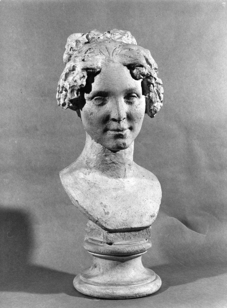 testa di fanciulla (scultura) di Bartolini Lorenzo (sec. XIX)