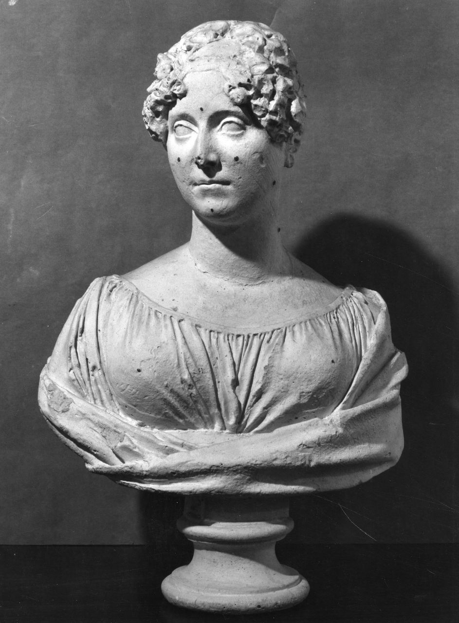 busto ritratto di donna (scultura) di Bartolini Lorenzo (sec. XIX)