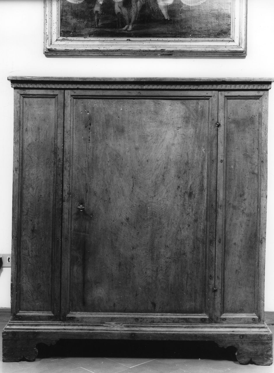 credenzina - bottega umbra (sec. XVIII)