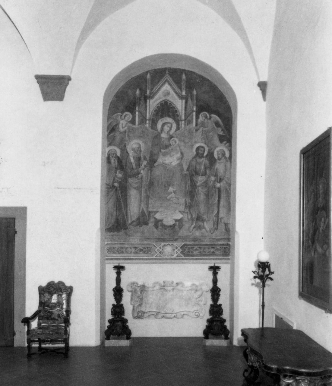 Madonna in trono con Bambino e Santi (dipinto) di Mariotto di Nardo (fine/inizio secc. XIV/ XV)