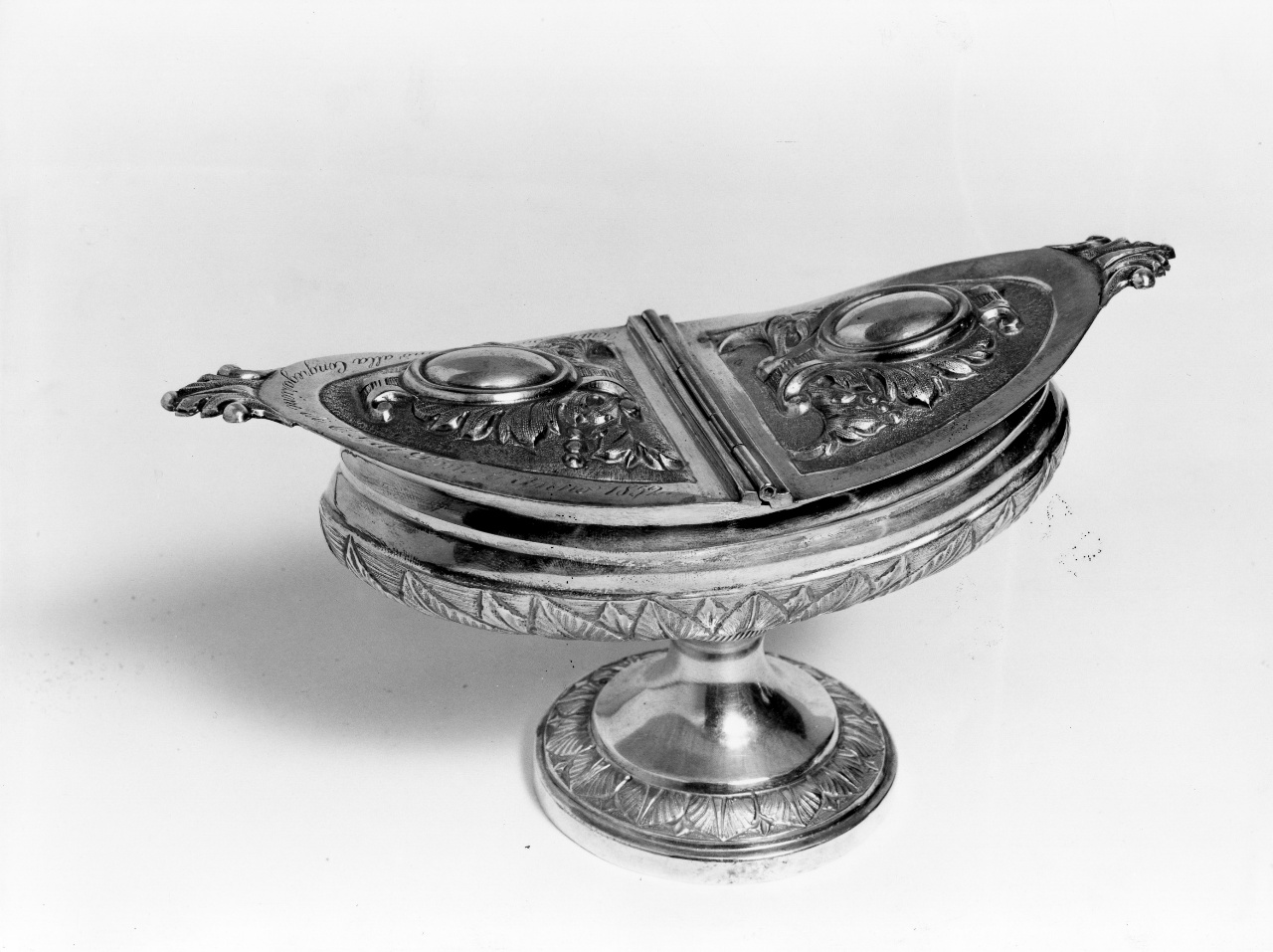 navicella portaincenso - bottega fiorentina (sec. XIX)