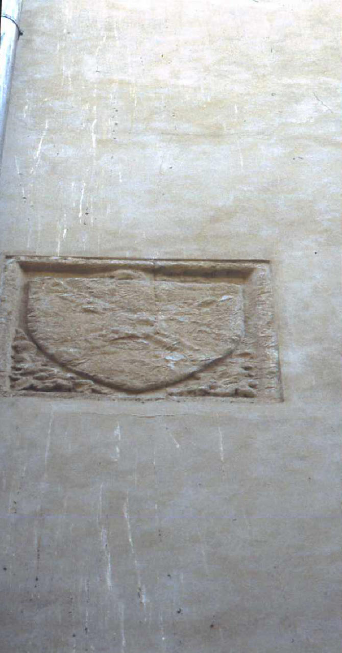 arme gentilizia della famiglia Alberti (rilievo) - ambito fiorentino (seconda metà sec. XIV)