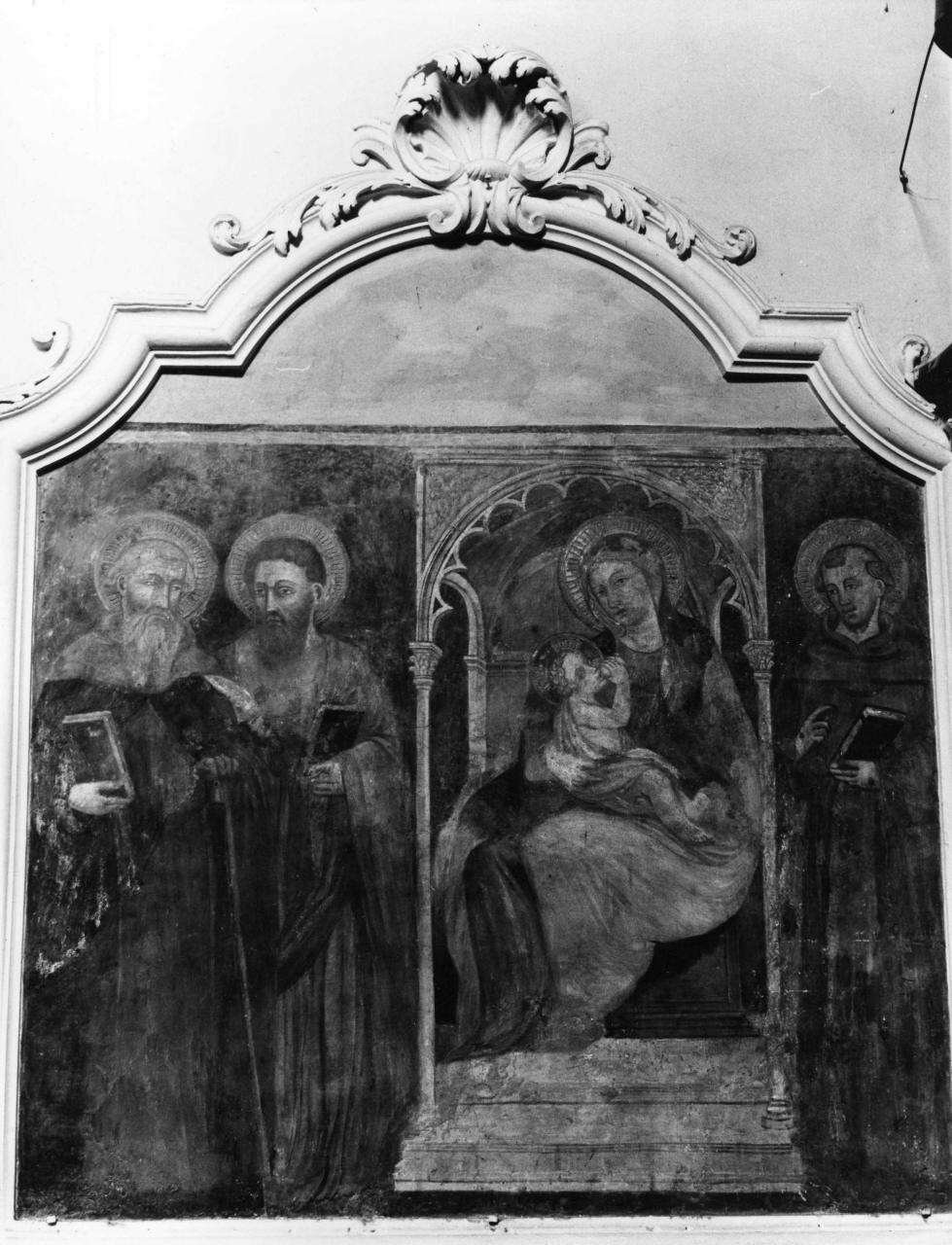 Madonna con Bambino e Santi (dipinto) - ambito toscano (inizio sec. XV)