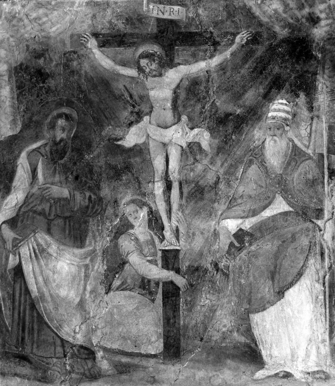 Cristo crocifisso (dipinto) - ambito toscano (fine/inizio secc. XVII/ XVIII)