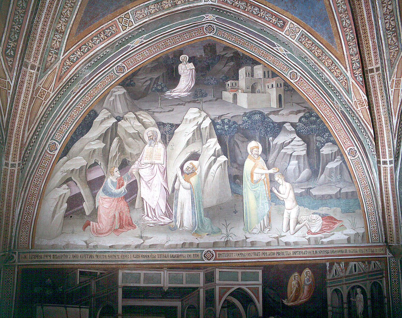 episodi della vita di san Valeriano (dipinto) di Lippo di Corso (attribuito) (secc. XIV/ XV)