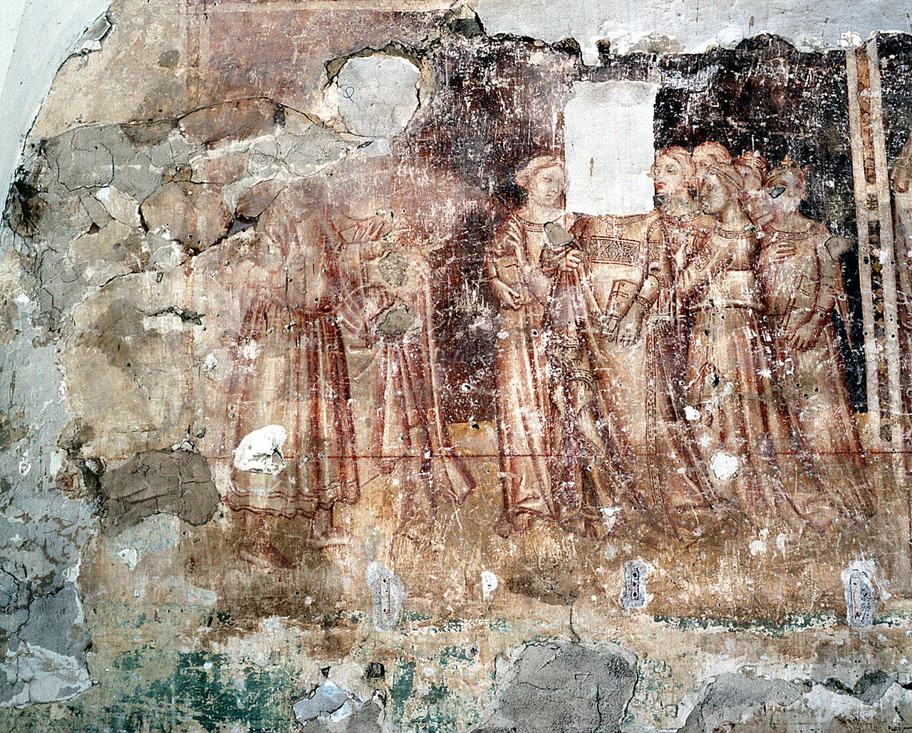 episodi della vita di sant'Agnese (dipinto, ciclo) - ambito fiorentino (sec. XV)