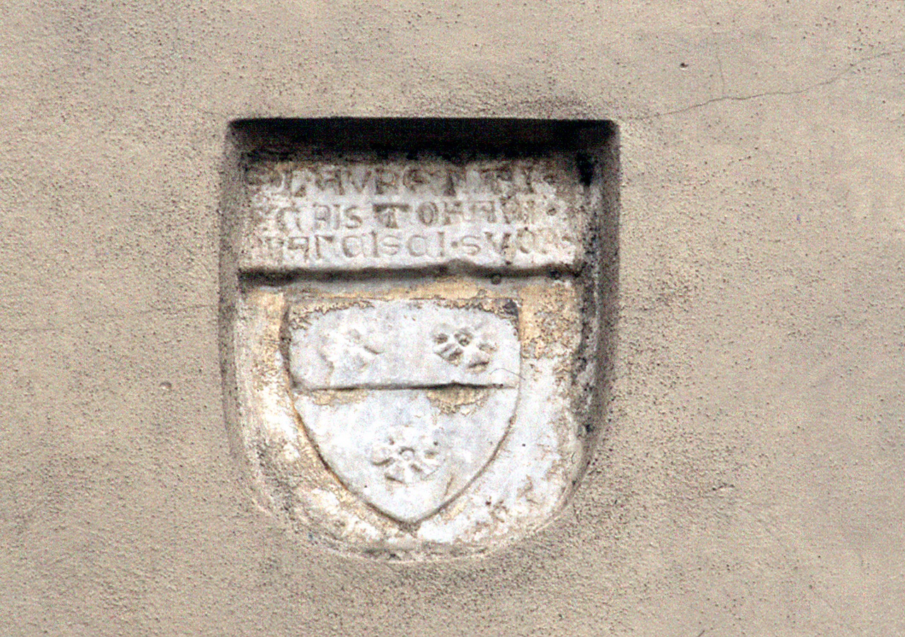 stemma gentilizio della famiglia Malvagia (?) (lapide tombale) - produzione fiorentina (seconda metà sec. XIV)