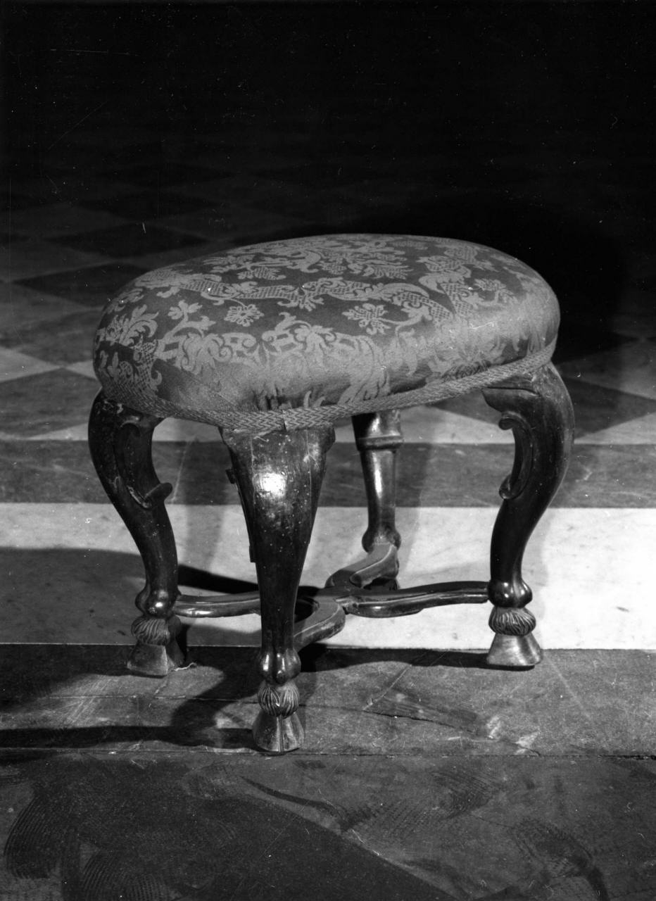 sgabello - produzione fiorentina (secc. XVII/ XVIII)
