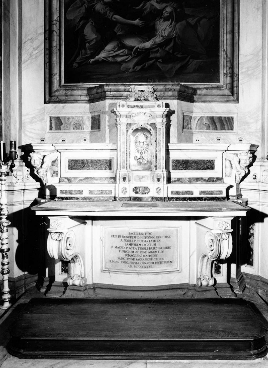altare - bottega fiorentina (seconda metà sec. XVIII)