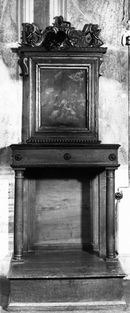 inginocchiatoio, serie - produzione toscana (primo quarto sec. XIX)