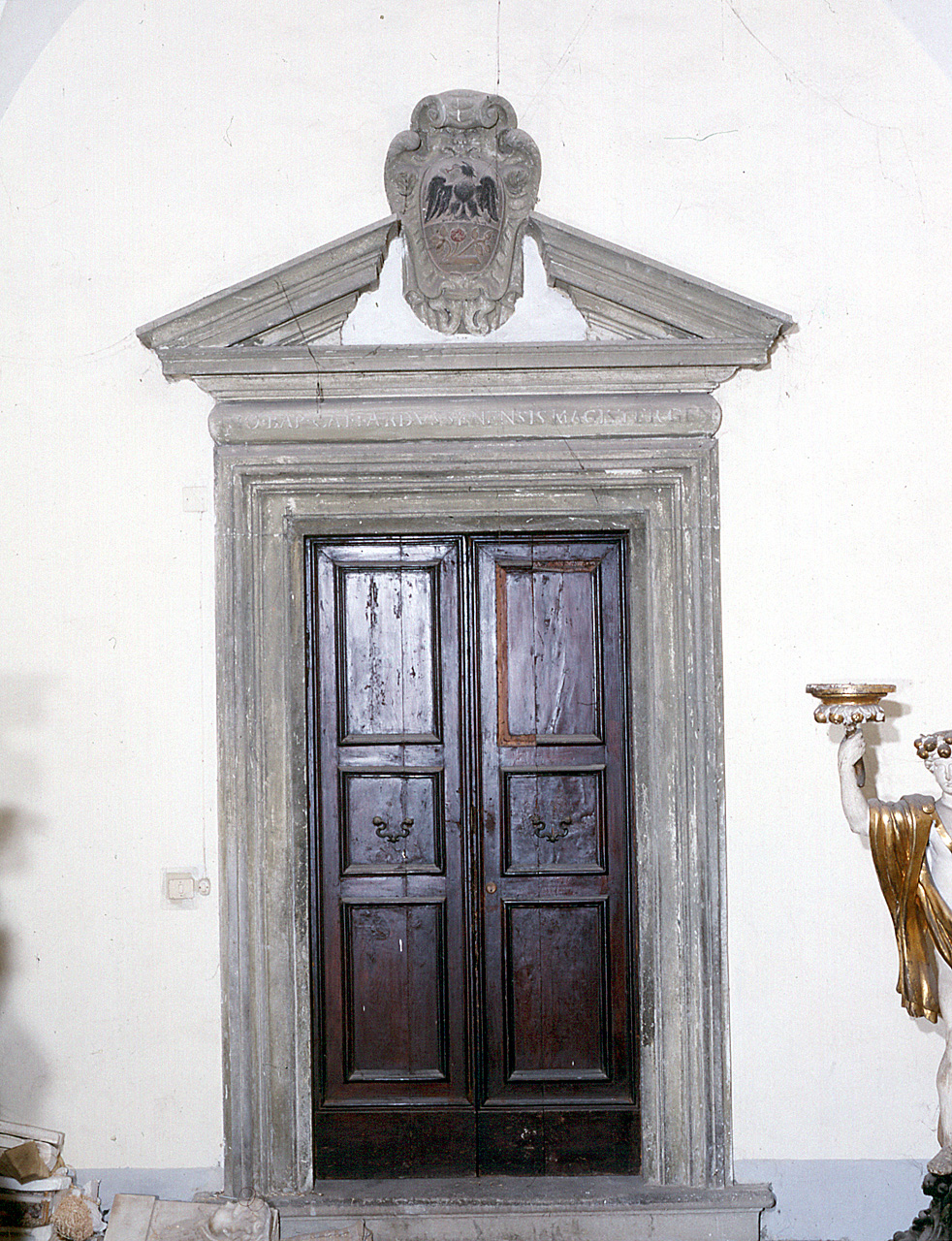 mostra di porta - produzione toscana (seconda metà sec. XVI)