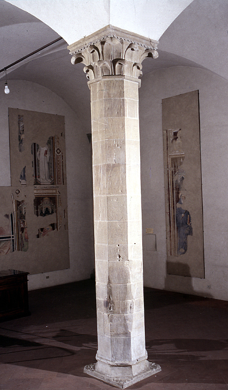 capitello - produzione toscana (sec. XIV)