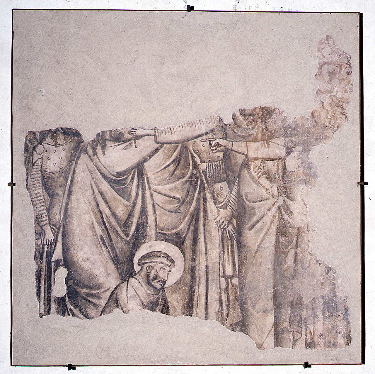 apostoli (dipinto, frammento) - ambito italiano (fine/inizio secc. XIV/ XV)