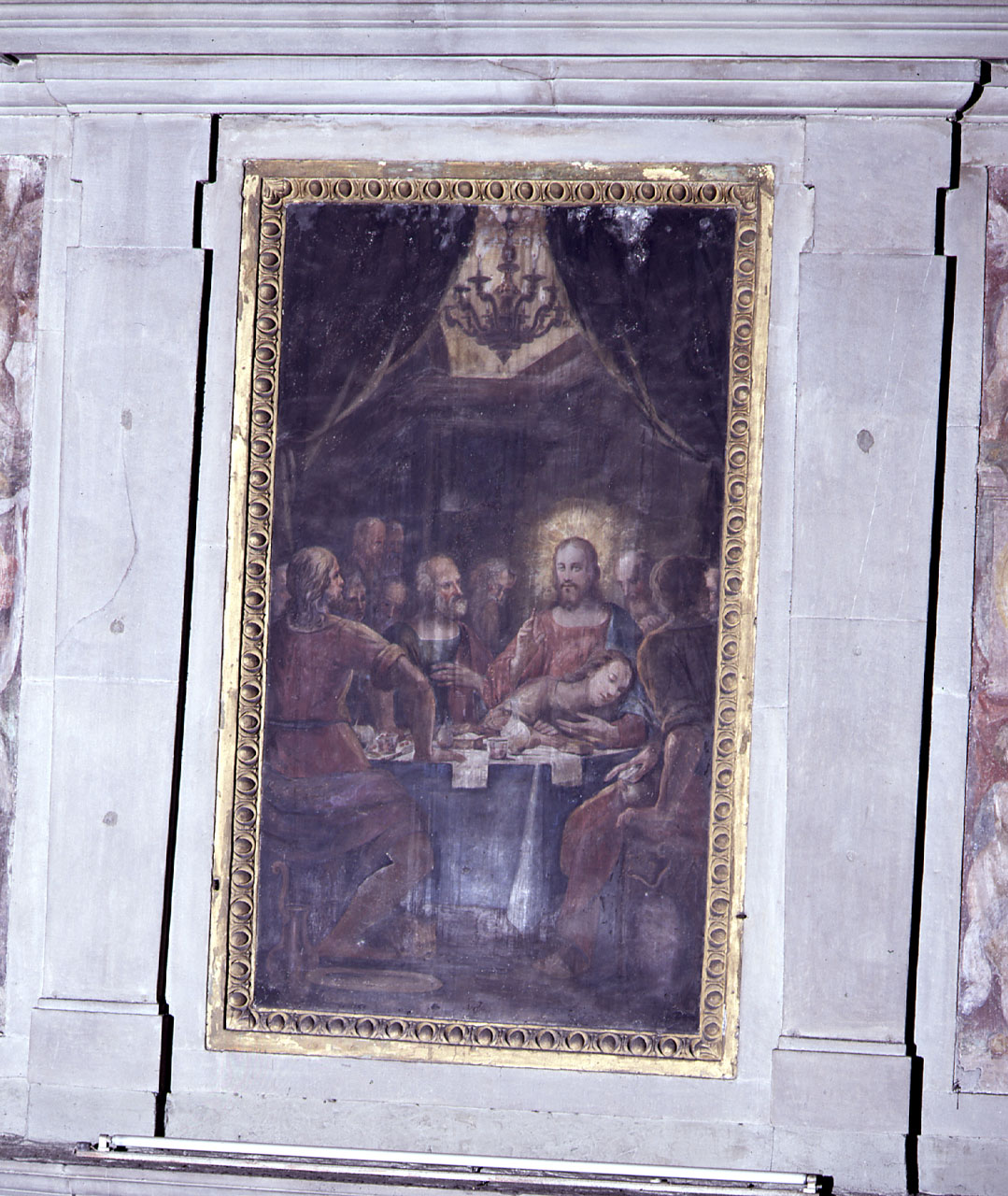 ultima cena (dipinto) di Fei Alessandro detto Alessandro del Barbiere (sec. XVI)