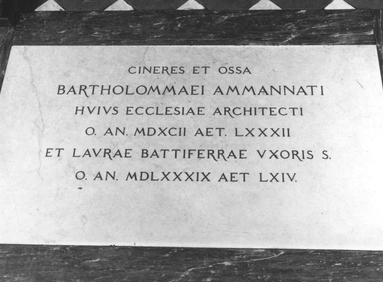 lapide - bottega toscana (prima metà sec. XIX)