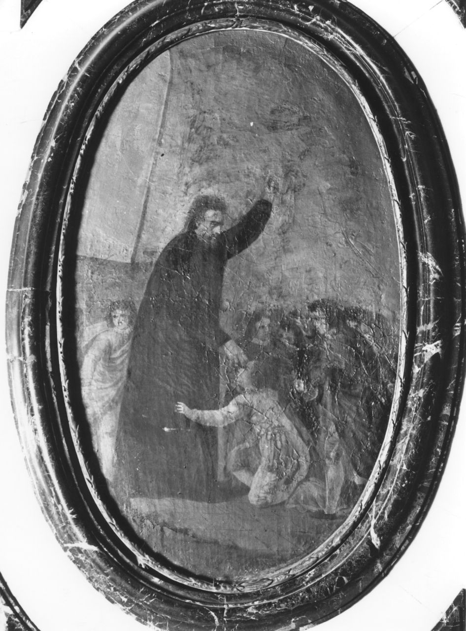 San Giuseppe di Calasanzio tra i fanciulli (dipinto) - ambito fiorentino (prima metà sec. XIX)