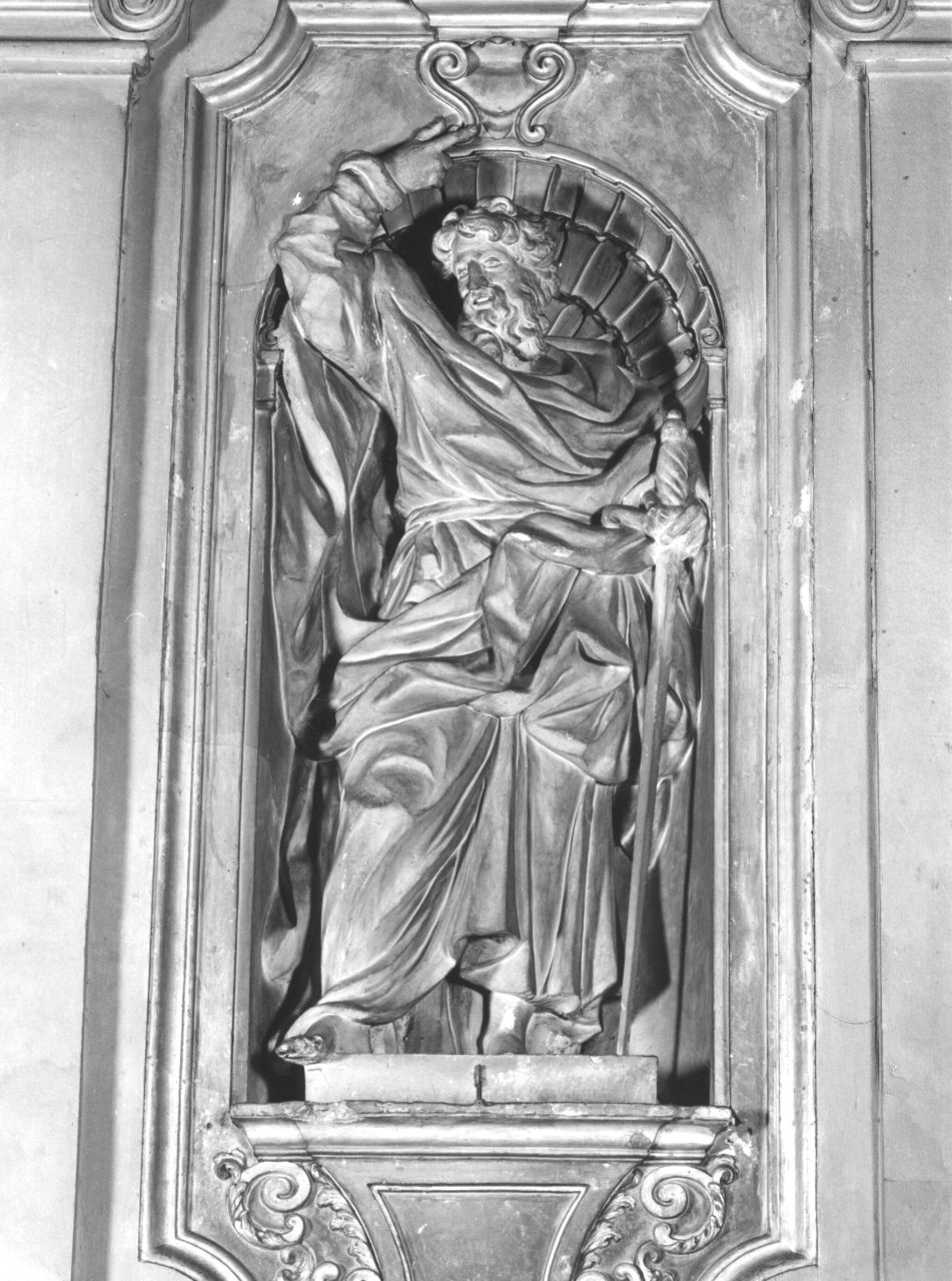San Paolo (scultura) di Cateni Camillo (attribuito) (inizio sec. XVIII)