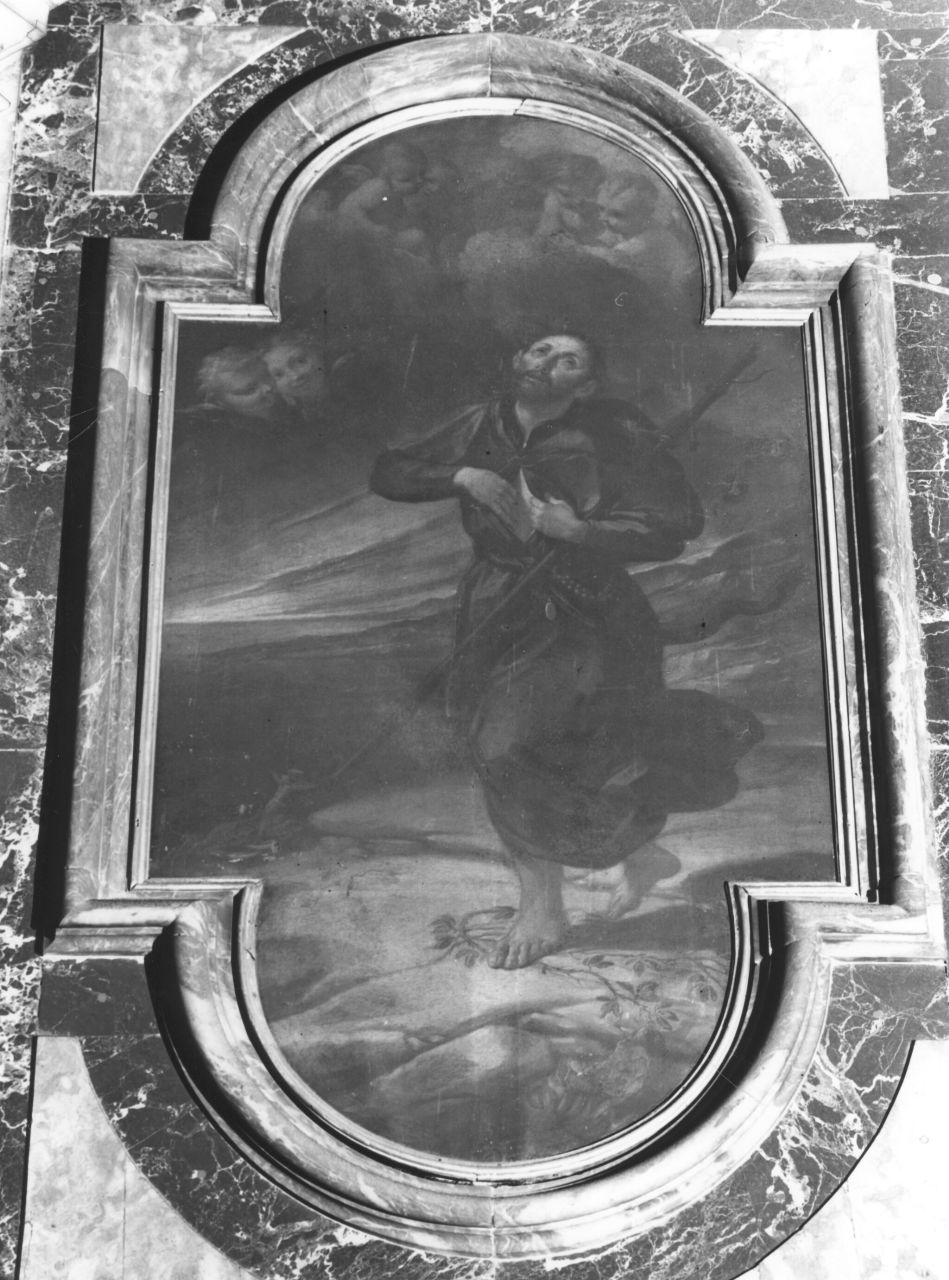 San Francesco Saverio pellegrino (dipinto) di Bamberini Anton Domenico (attribuito) (inizio sec. XVIII)