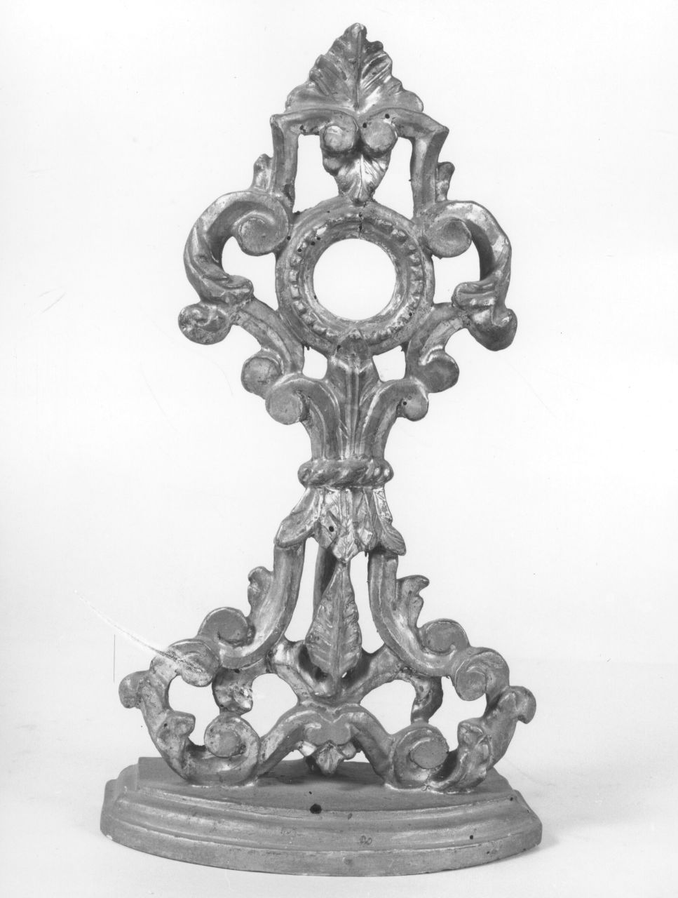 reliquiario - a ostensorio - bottega toscana (fine sec. XVIII)