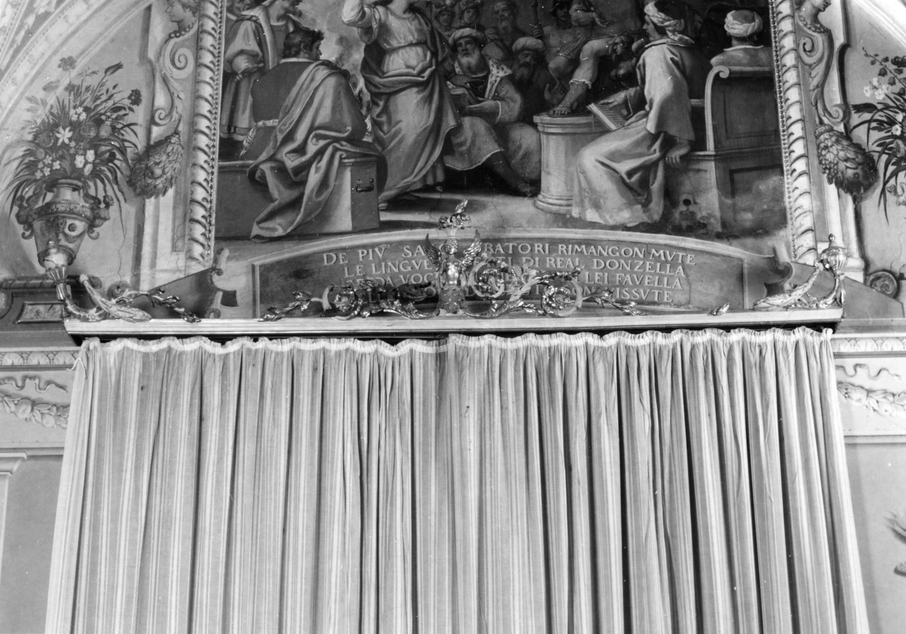 fregio per tenda, serie di Dolci Lorenzo (sec. XVIII)