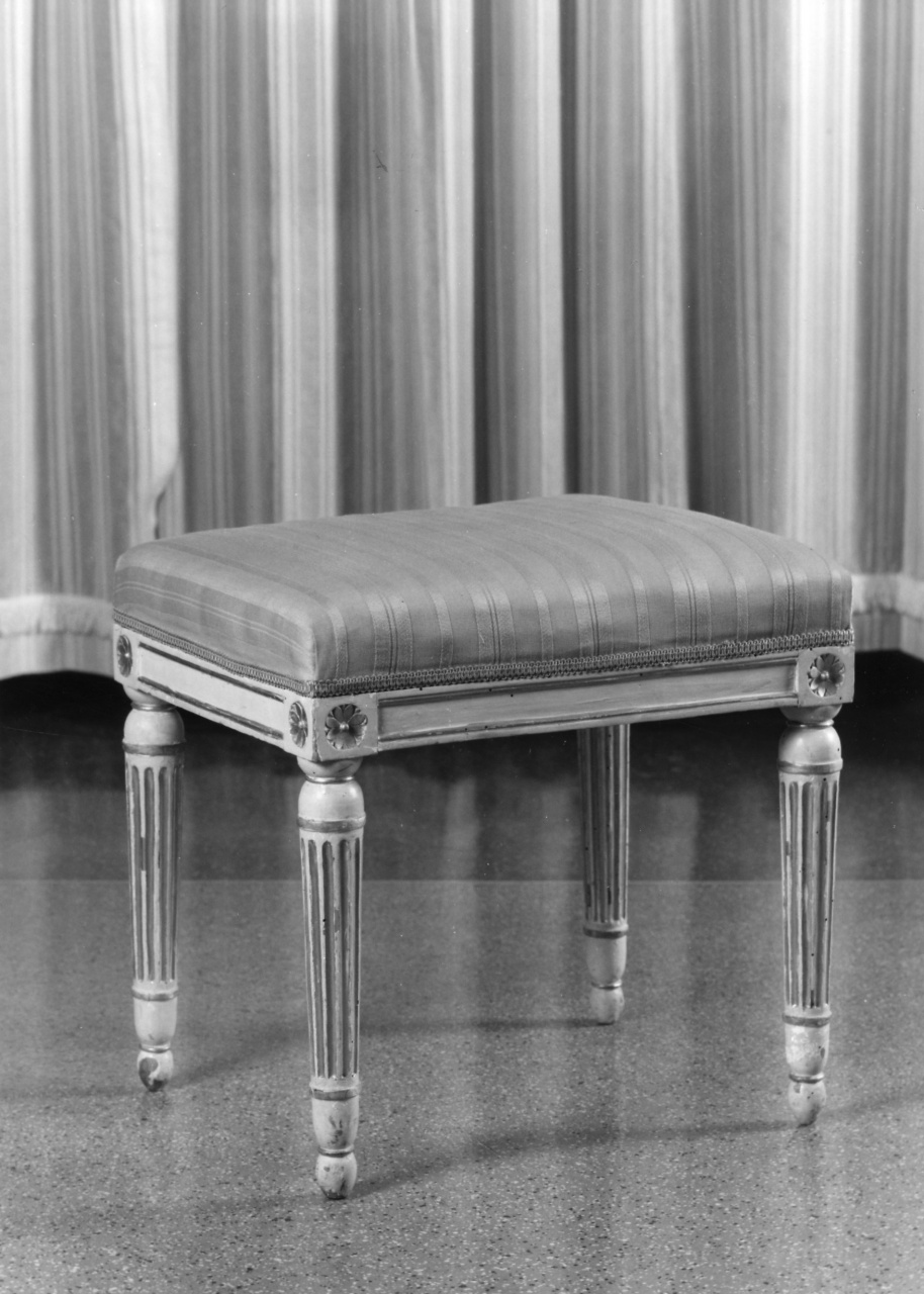 sgabello, serie - bottega toscana (fine sec. XVIII)