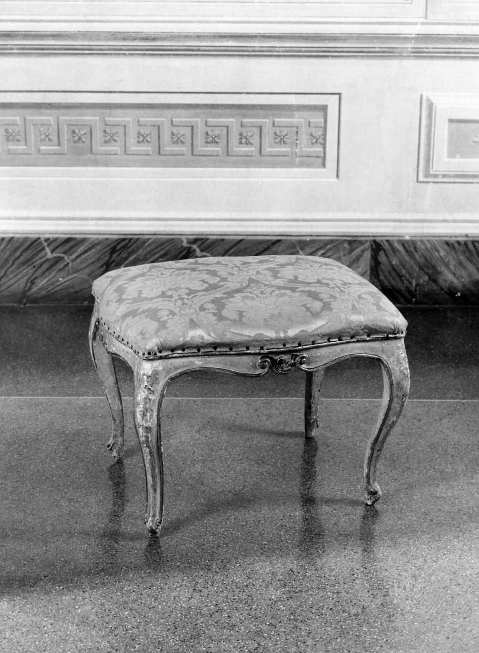 sgabello, serie - bottega fiorentina (sec. XVIII)