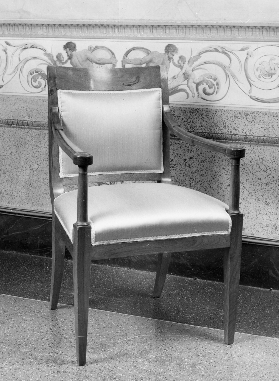 poltrona, serie - produzione fiorentina (sec. XIX)