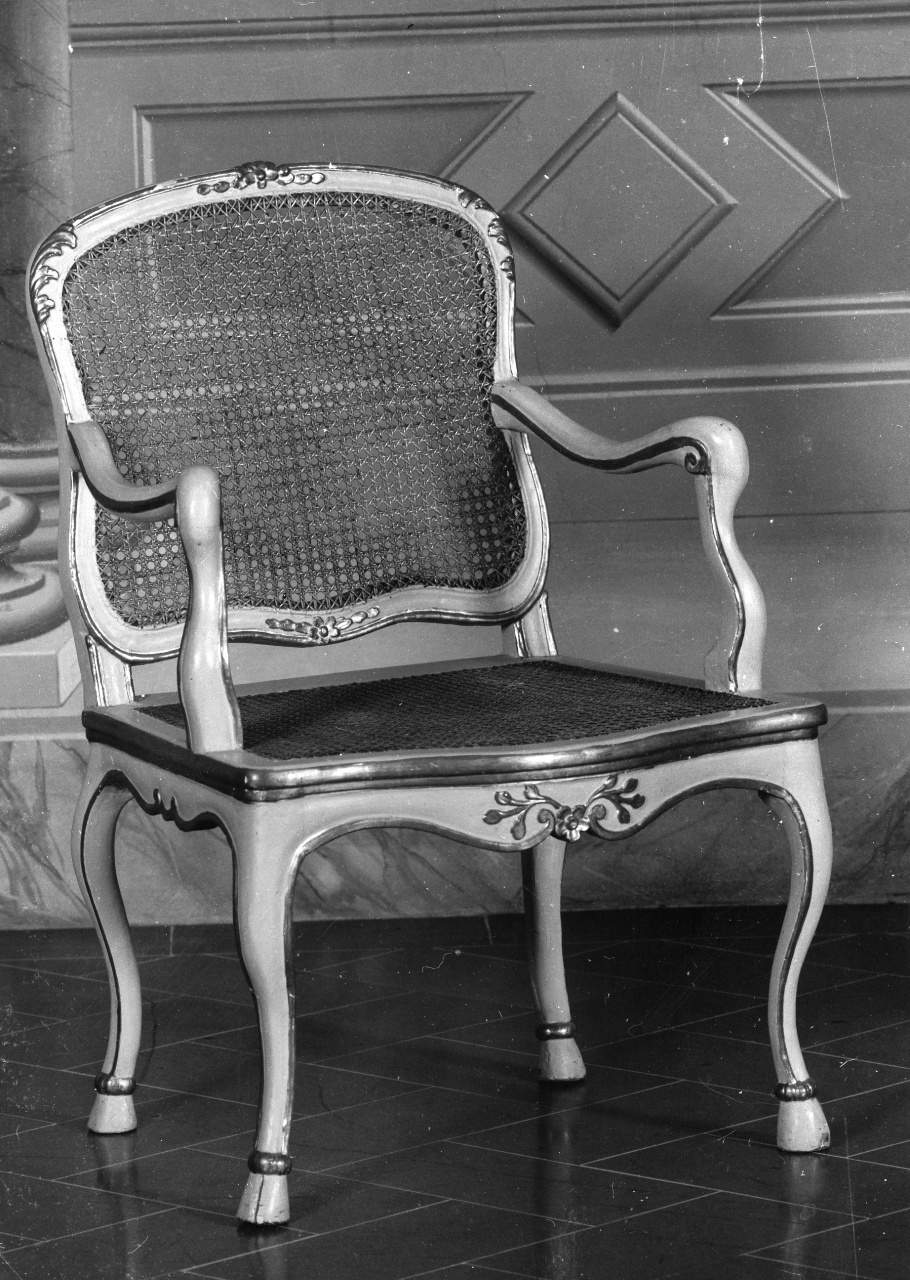 poltrona, serie - produzione fiorentina (sec. XVIII)