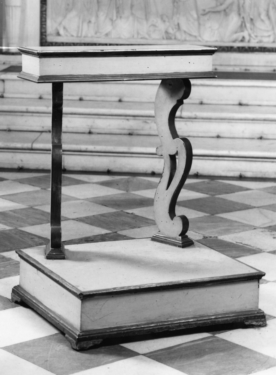 inginocchiatoio, serie - bottega fiorentina (fine sec. XVIII)