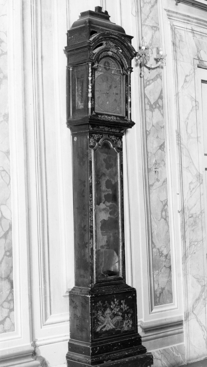 cassa di orologio a pendolo di Webster e Alley bottega (prima metà sec. XVIII)