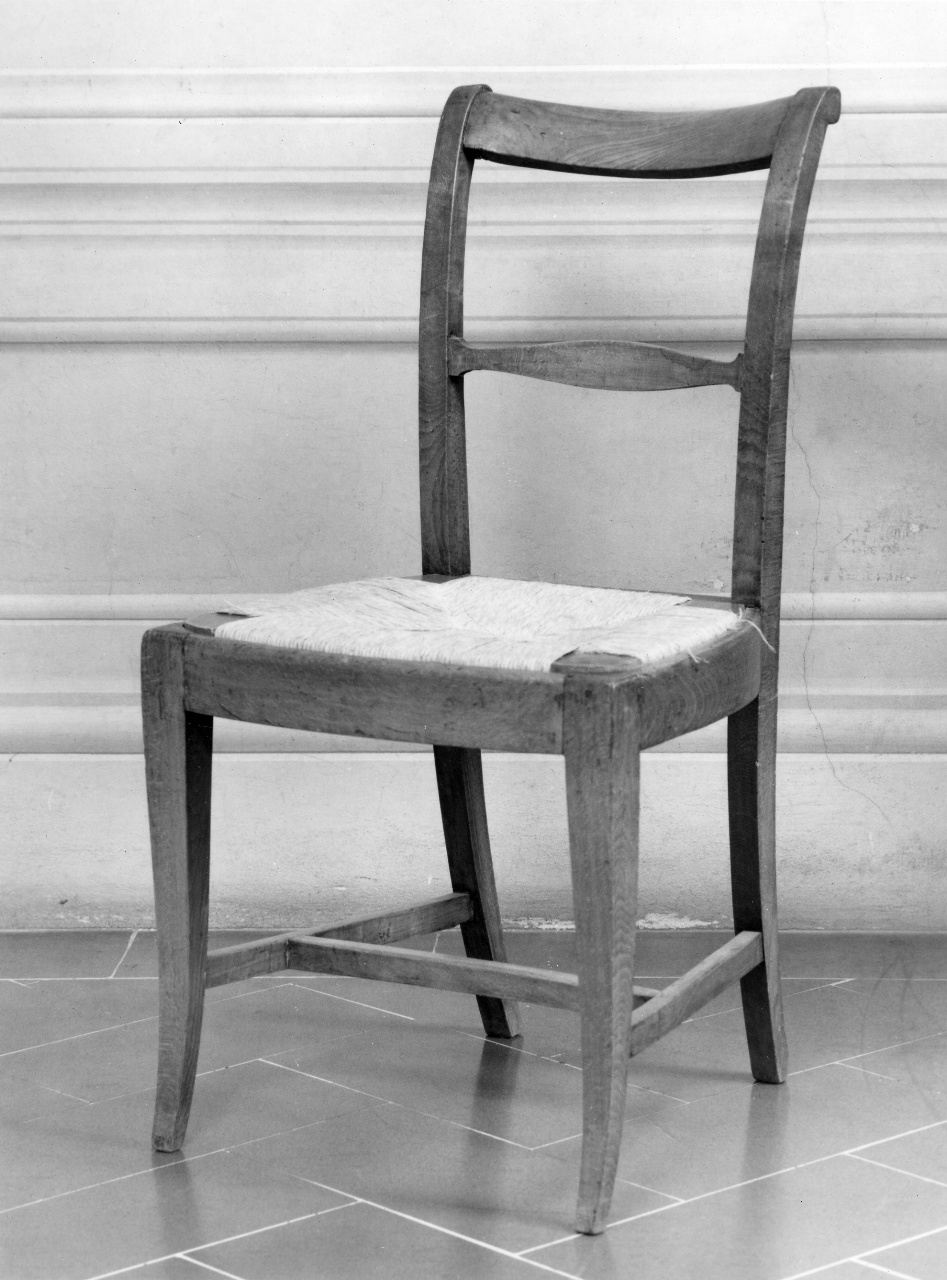 sedia, serie - produzione fiorentina (metà sec. XIX)