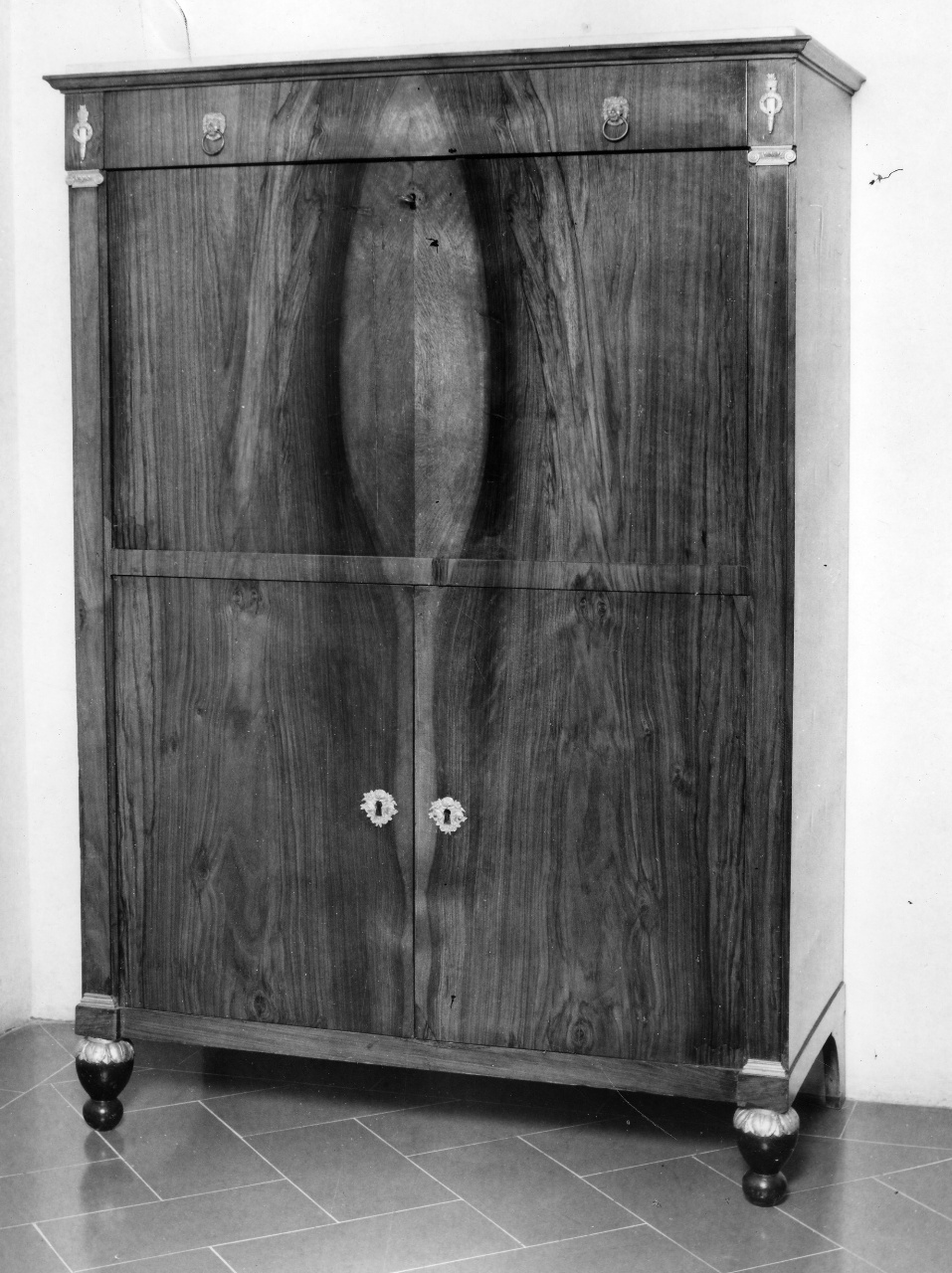 secrétaire - a ribalta - produzione fiorentina (sec. XIX)