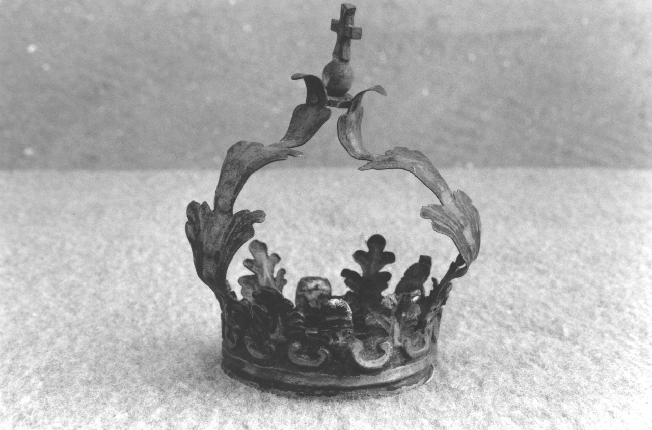 corona da statua - manifattura fiorentina (fine/inizio secc. XVIII/ XIX)